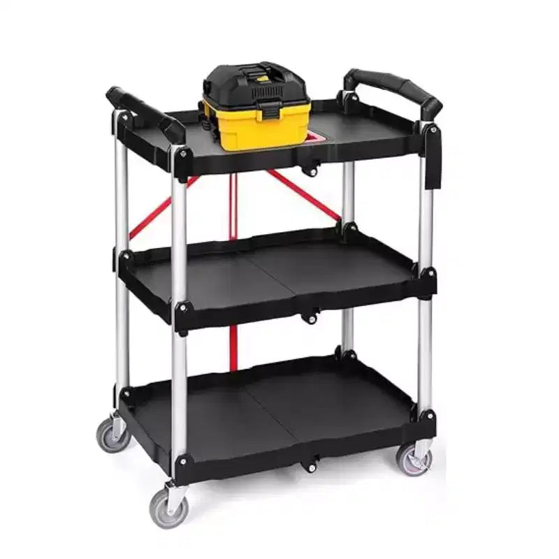 Carrello di Servizio Pieghevole per Ufficio Bar Casa Cucina
