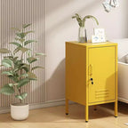 Tavolino da letto moderno minimalista con 2 ripiani regolabili, design anti-ribaltamento, mobiletto multi-scomparto