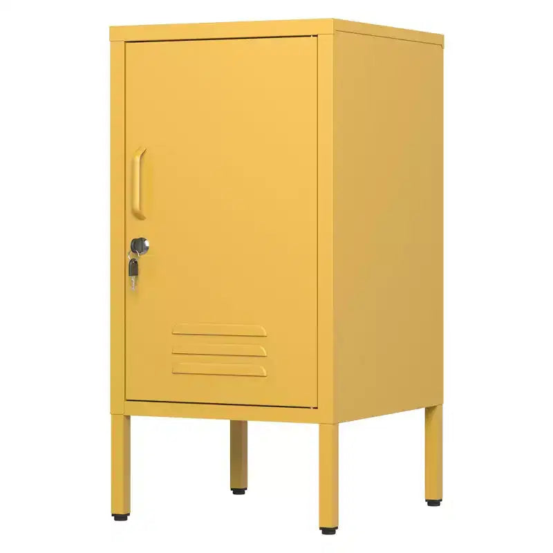 Tavolino da letto moderno minimalista con 2 ripiani regolabili, design anti-ribaltamento, mobiletto multi-scomparto