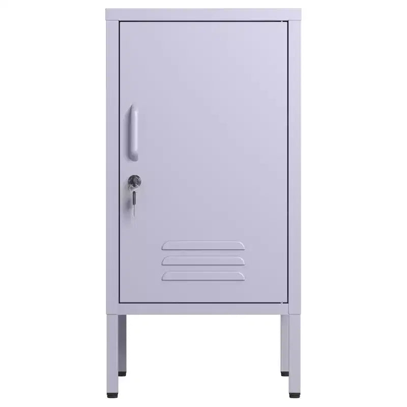 Tavolino da letto moderno minimalista con 2 ripiani regolabili, design anti-ribaltamento, mobiletto multi-scomparto