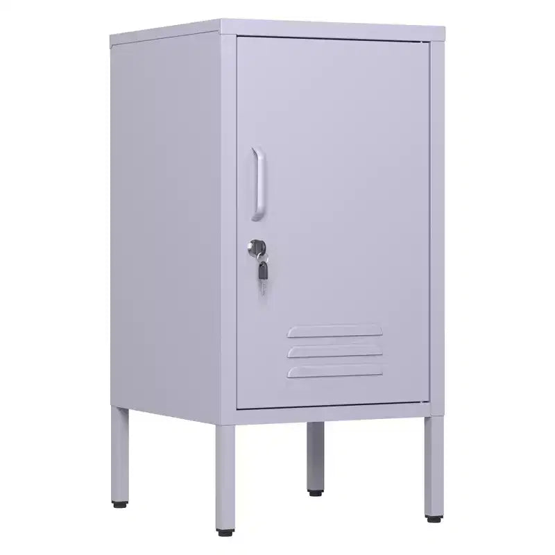 Tavolino da letto moderno minimalista con 2 ripiani regolabili, design anti-ribaltamento, mobiletto multi-scomparto