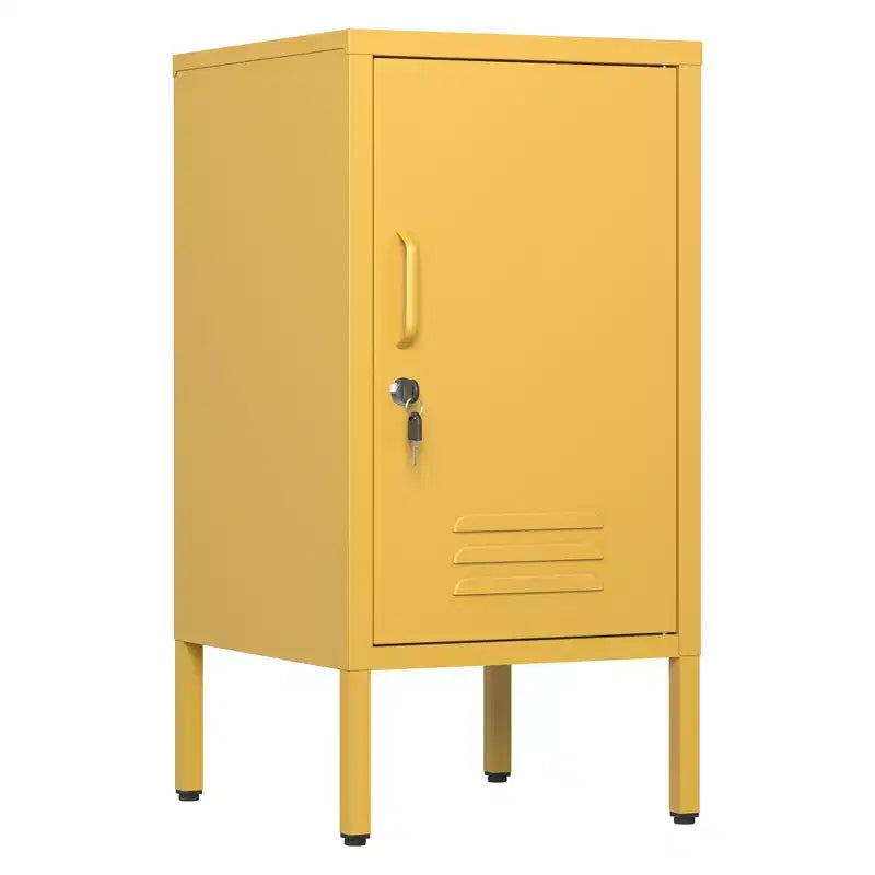 Tavolino da letto moderno minimalista con 2 ripiani regolabili, design anti-ribaltamento, mobiletto multi-scomparto