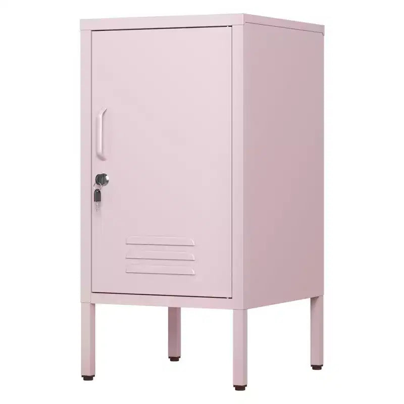 Tavolino da letto moderno minimalista con 2 ripiani regolabili, design anti-ribaltamento, mobiletto multi-scomparto