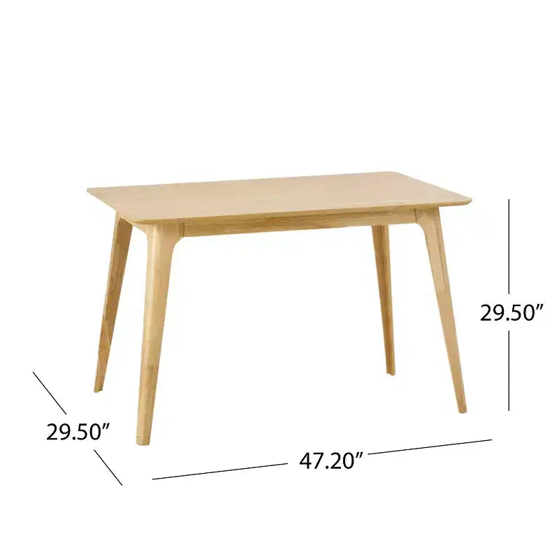 Set da pranzo imbottito in tessuto Brittany, 5 pezzi, stile moderno di metà secolo