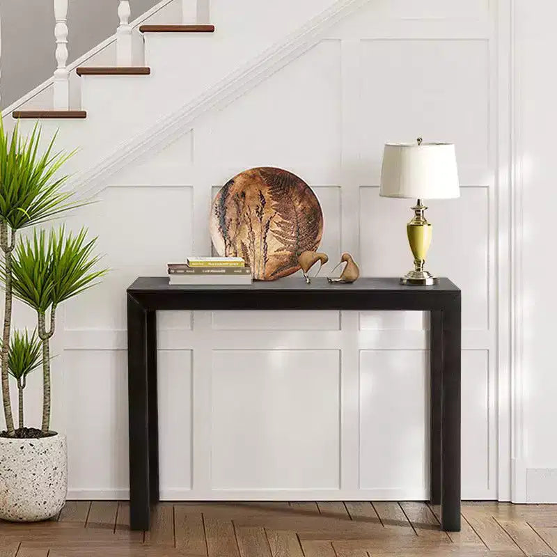 Consolle rettangolare in legno da 46 pollici