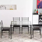 Set da pranzo a quattro gambe per 4 persone