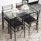 Set da pranzo a quattro gambe per 4 persone