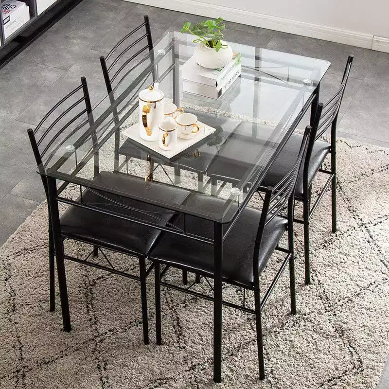 Set da pranzo a quattro gambe per 4 persone