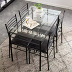 Set da pranzo a quattro gambe per 4 persone