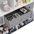 Scaffale per libri e contenitore per giocattoli per bambini