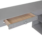 Letto a soppalco singolo con armadietto, struttura letto a soppalco singola in legno massello con scrivania e mensole