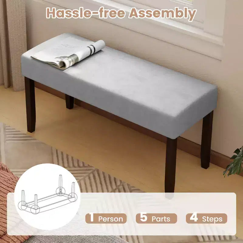 Letto a Piattaforma Singolo con Testiera Contenitore