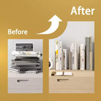 HOMLUX Scaffale da scrivania Organizzatore di file Forniture per ufficio