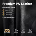 Poltrona reclinabile girevole e a dondolo oversize con massaggio rilassante e calore lombare, poltrona reclinabile manuale con portabicchieri, tessuto ciniglia/PU