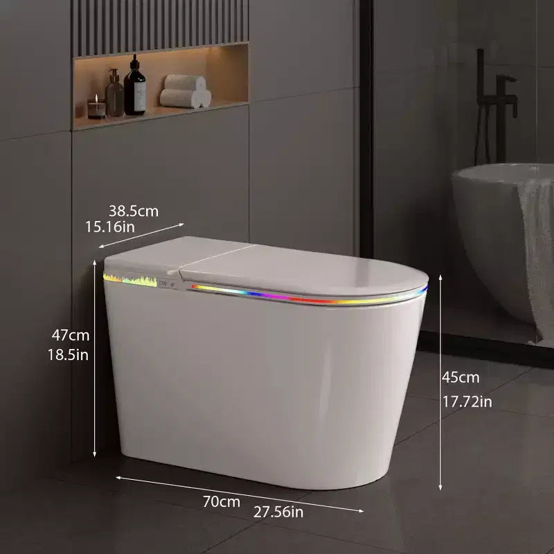 Smart Toilet, Lavaggio femminile, Ugello rimovibile, Copertura in schiuma, Bastoncino profumato