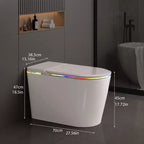 Smart Toilet, Lavaggio femminile, Ugello rimovibile, Copertura in schiuma, Bastoncino profumato