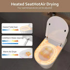 Smart Toilet, Lavaggio femminile, Ugello rimovibile, Copertura in schiuma, Bastoncino profumato