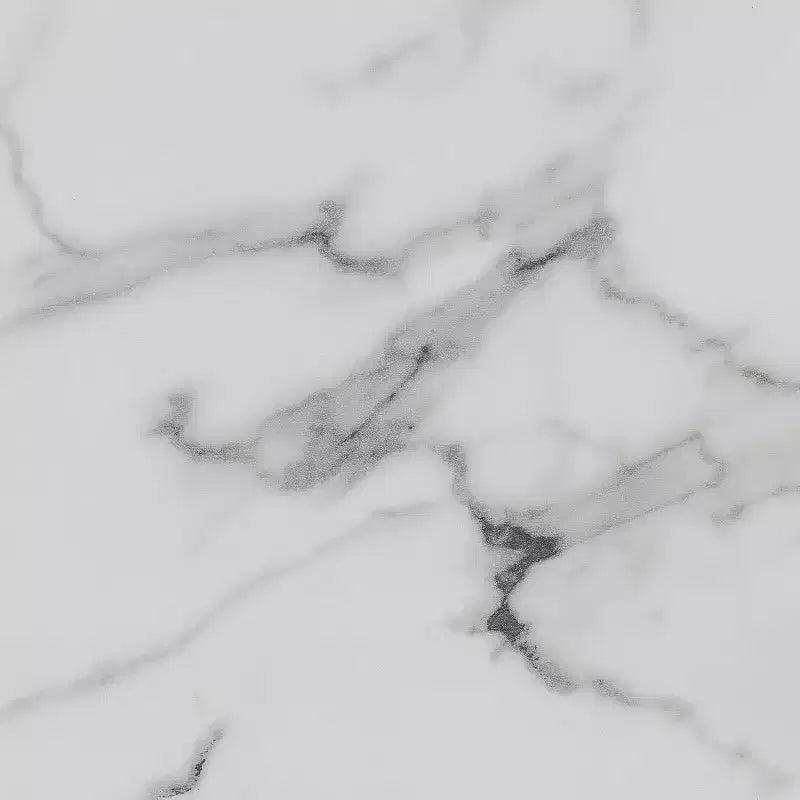 Tavolino da salotto rettangolare in metallo bianco da 25,5 pollici di altezza, 1 pezzo