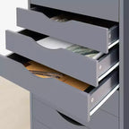 Home Imports Emporium Cassettiera Classificatore da Ufficio a 9 Cassetti con Cassetti Alti