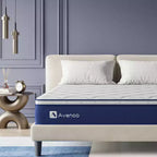 Materasso Ibrido Avenco Medium Twin da 10 pollici con Memory Foam/Molle Insacchettate in Scatola