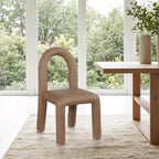 Sedia da pranzo Amari in pelle vegana, set da 2
