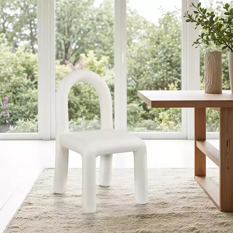 Sedia da pranzo Amari in pelle vegana, set da 2