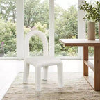 Sedia da pranzo Amari in pelle vegana, set da 2