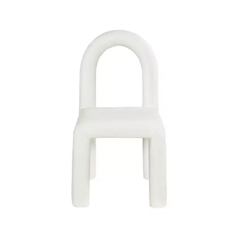 Sedia da pranzo Amari in pelle vegana, set da 2