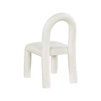 Sedia da pranzo Amari in pelle vegana, set da 2