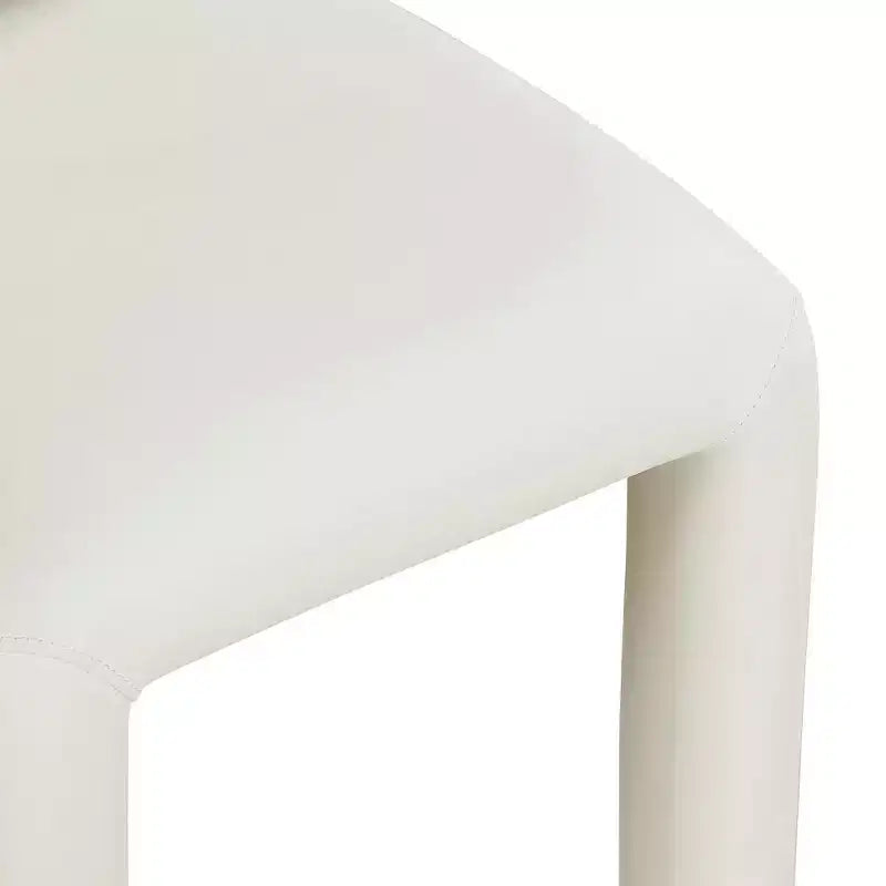 Sedia da pranzo Amari in pelle vegana, set da 2