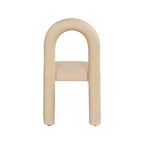 Sedia da pranzo Amari in pelle vegana, set da 2