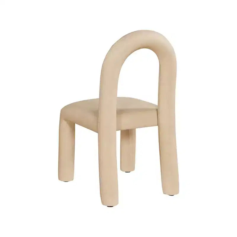 Sedia da pranzo Amari in pelle vegana, set da 2