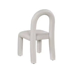 Sedia da pranzo Amari in pelle vegana, set da 2