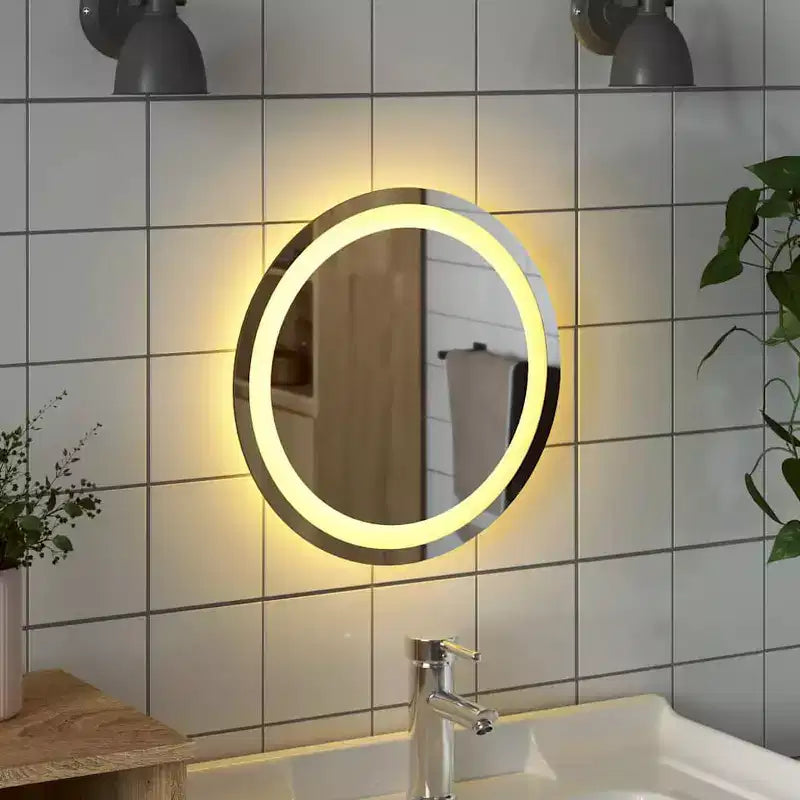 Specchio da Bagno a LED in Vetro Trasparente Specchio da Bagno Medio