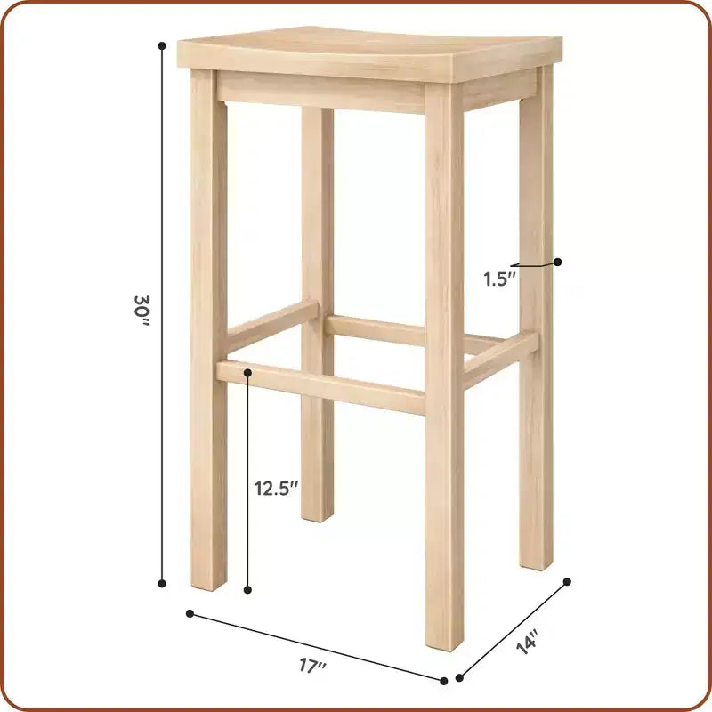 Sgabello Altezza Bar (76 cm) - Confezione da 2