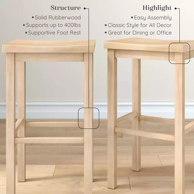 Sgabello Altezza Bar (76 cm) - Confezione da 2