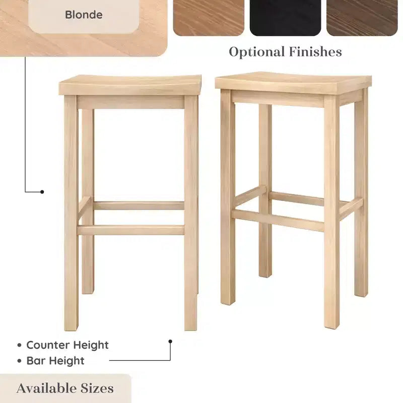 Sgabello Altezza Bar (76 cm) - Confezione da 2