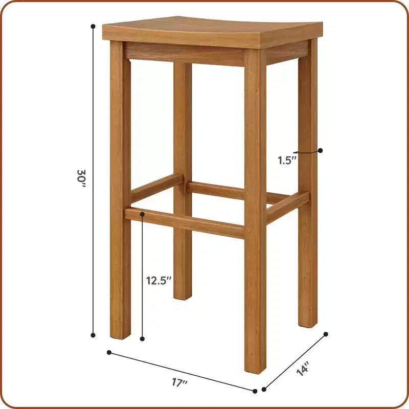 Sgabello Altezza Bar (76 cm) - Confezione da 2