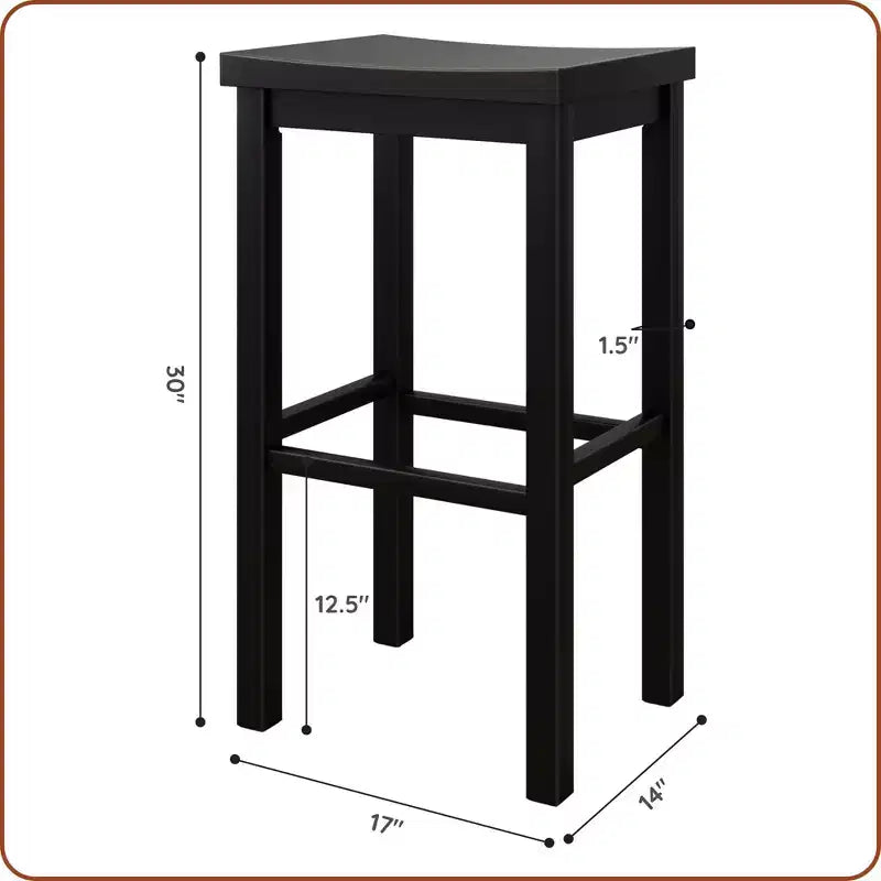 Sgabello Altezza Bar (76 cm) - Confezione da 2