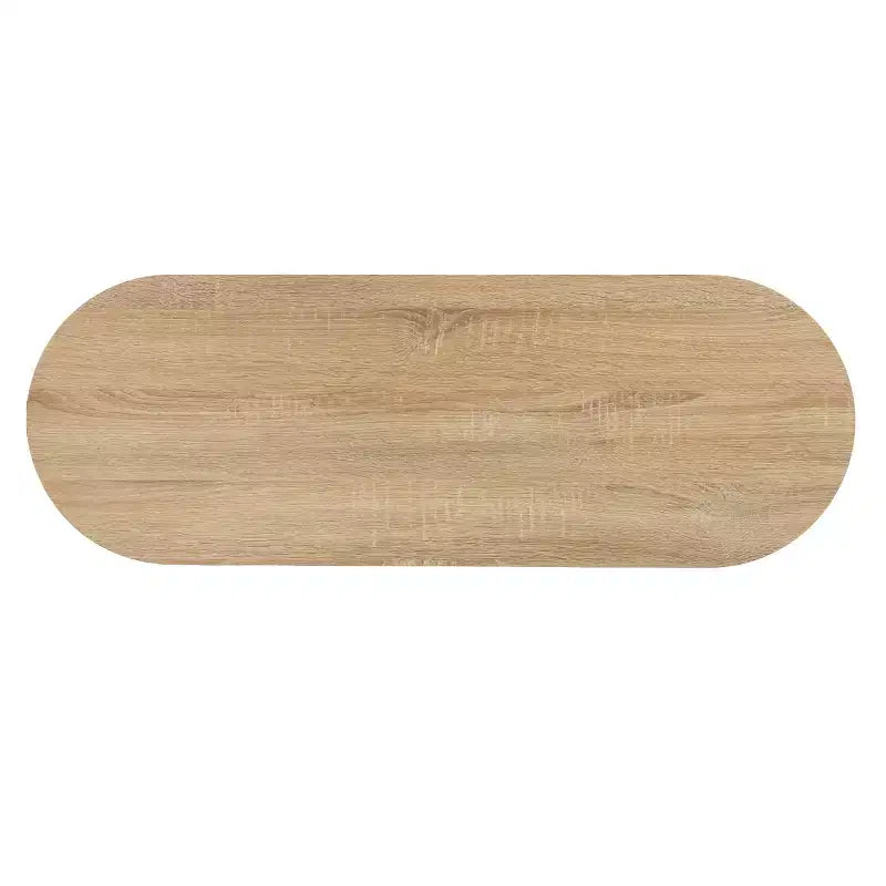 Tavolo da bar/vino con porta bicchieri integrato - Naturale