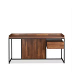 Scrivania rettangolare in metallo e legno Pampas Modern
