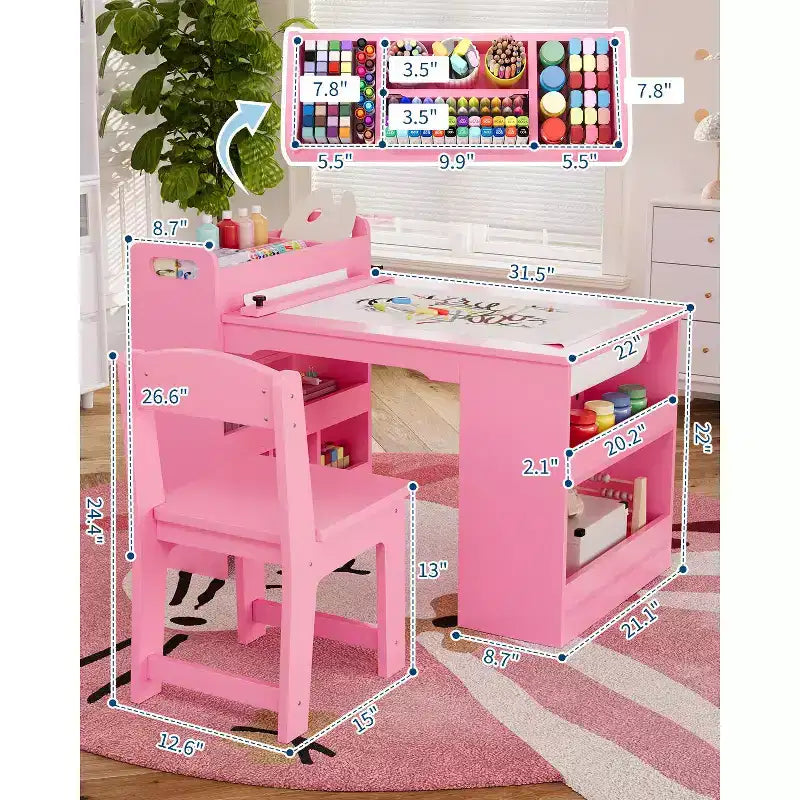 Set Tavolino e Sedie per Bambini