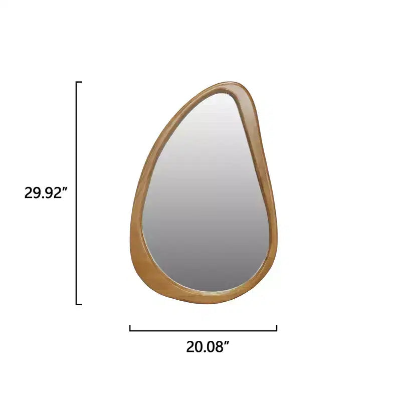 Specchio da parete decorativo moderno irregolare per ingresso, bagno, grande specchio da toilette per l'arredamento di casa, camera da letto, soggiorno