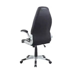 Sedia da computer ergonomica moderna bicolore regolabile