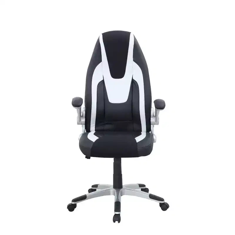 Sedia da computer ergonomica moderna bicolore regolabile