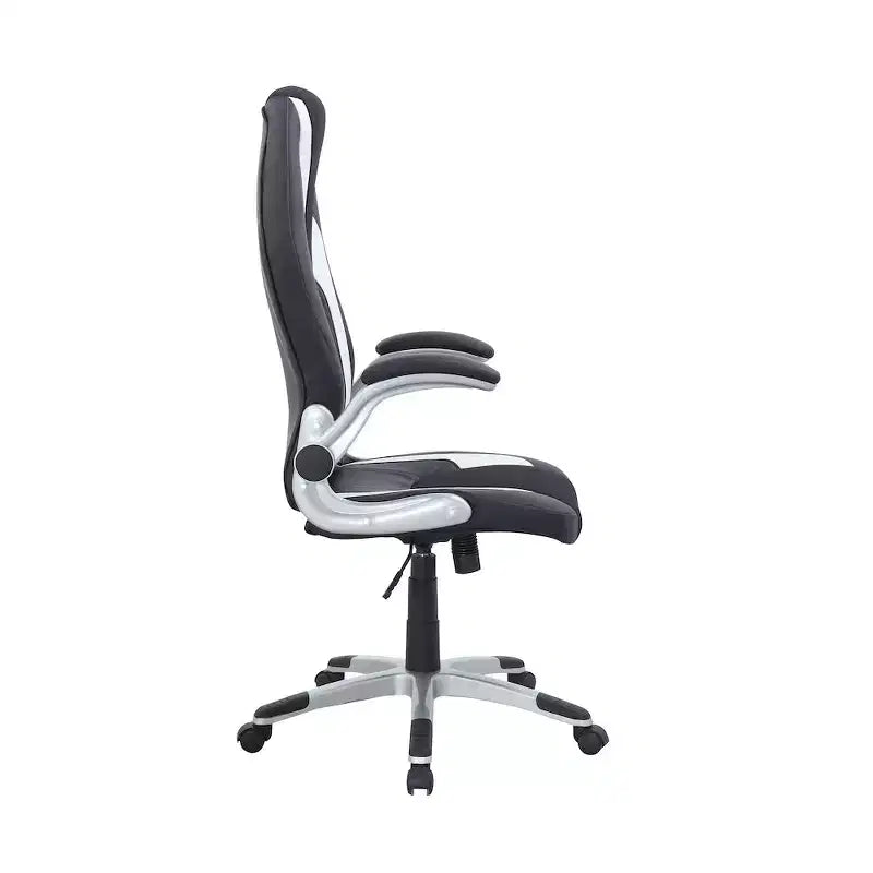 Sedia da computer ergonomica moderna bicolore regolabile