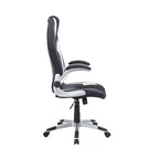 Sedia da computer ergonomica moderna bicolore regolabile