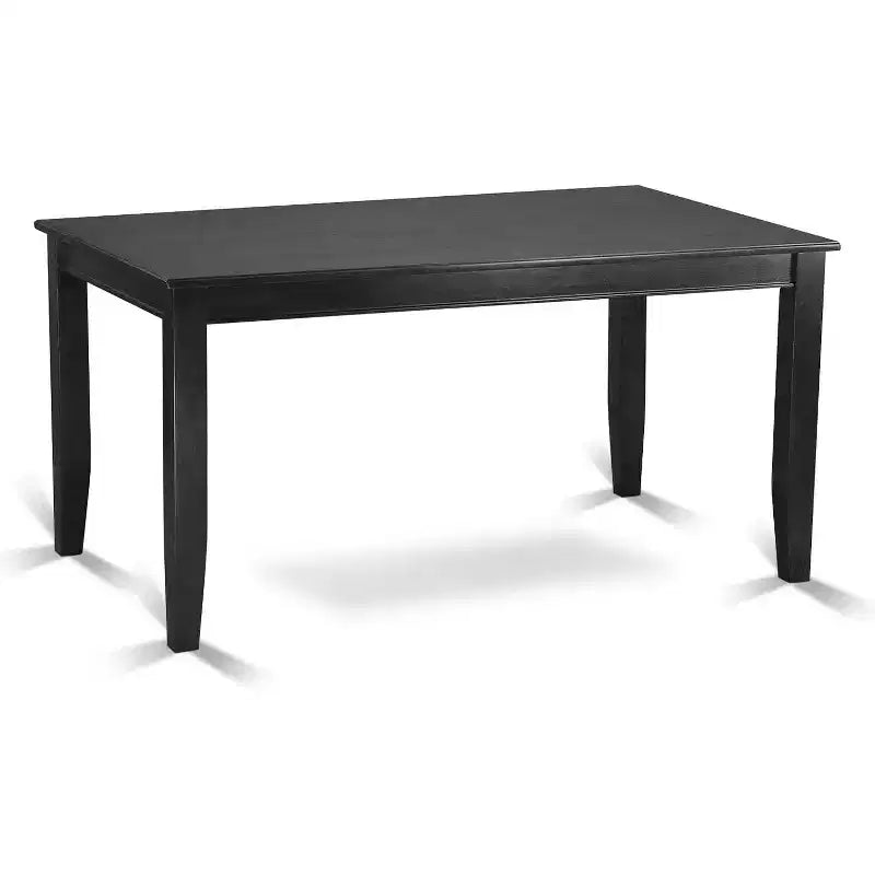 Set Sala da Pranzo Vittoriana - Tavolo Rettangolare e Sedie 7 Pezzi - Elegante Arredamento in Legno per la Casa
