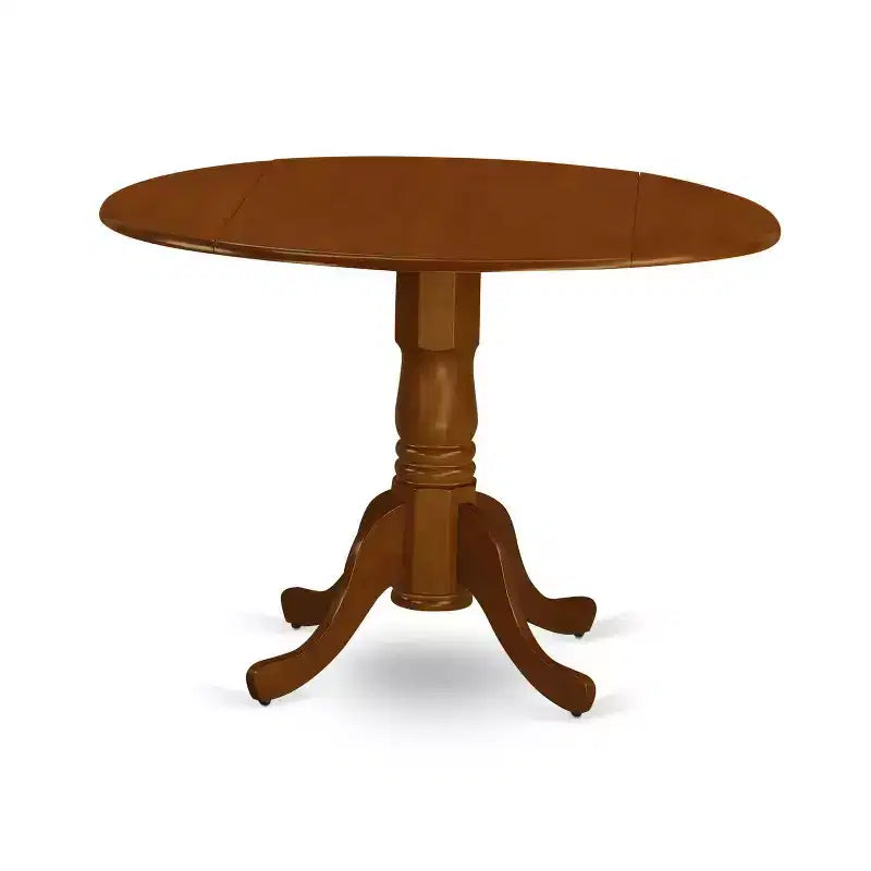 Set da pranzo rotondo 5 pezzi tavolo da 42 pollici e 4 sedie stile Southwestern