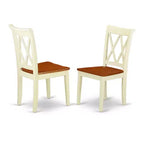 Set da pranzo rotondo 5 pezzi tavolo da 42 pollici e 4 sedie stile Southwestern